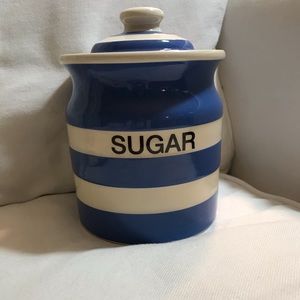 Cornish Ware Sugar Container